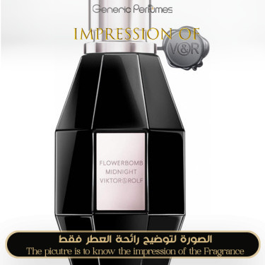 Inspired Viktor & Rolf - Flowerbomb Midnight for Women Inspired Viktor & Rolf - Flowerbomb Midnight for Women