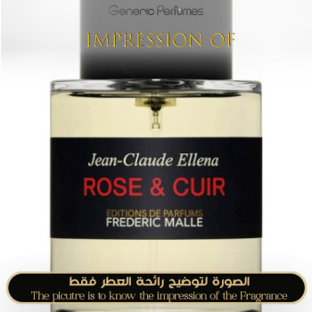 Inspired Frederic Malle - Rose & Cuir for Unisex