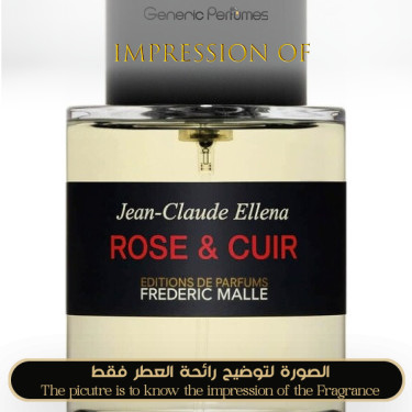 Inspired Frederic Malle - Rose & Cuir for Unisex
