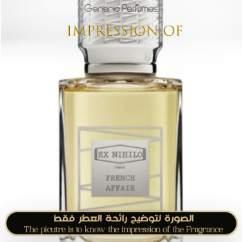 Inspired Ex Nihilo - French Affair for Unisex
