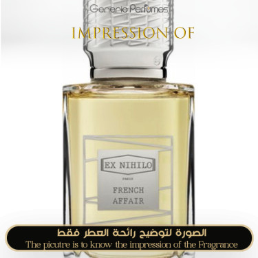 Inspired Ex Nihilo - French Affair for Unisex Inspired Ex Nihilo - French Affair for Unisex