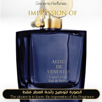 Inspired Aedes de Venustas - Copal Azur for Unisex