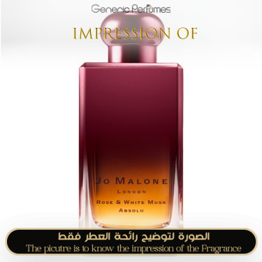 Inspired Jo Malone London - Rose & White Musk Absolu for Unisex Inspired Jo Malone London - Rose & White Musk Absolu for Unisex