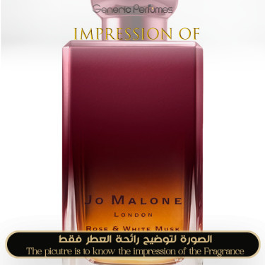 Inspired Jo Malone London - Rose & White Musk Absolu for Unisex Inspired Jo Malone London - Rose & White Musk Absolu for Unisex