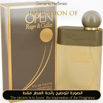 Inspired Roger & Gallet - Open for Man