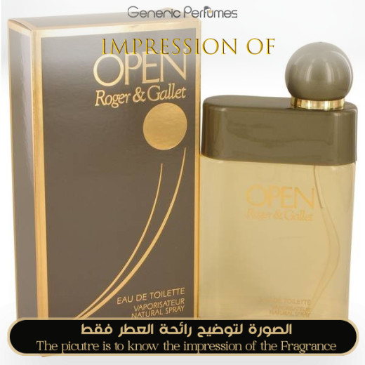 Inspired Roger & Gallet - Open Man A+ Inspired Roger & Gallet - Open Man A+