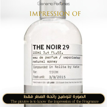 Inspired Le Labo - The Noir 29 Le Labo