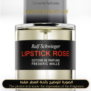 Inspired Frederic Malle - Lipstick Rose Women A+
