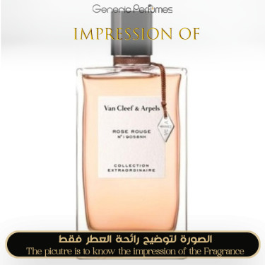Inspired Van Cleef & Arpels - Rose Rouge Unisex A+