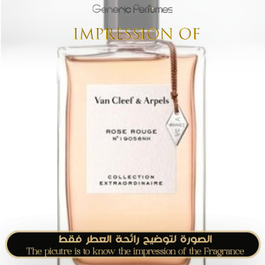 Inspired Van Cleef & Arpels - Rose Rouge Unisex A+