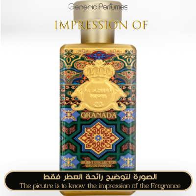 Inspired Al-Jazeera Perfumes - Granada Al-Jazeera for Unisex Inspired Al-Jazeera Perfumes - Granada Al-Jazeera for Unisex