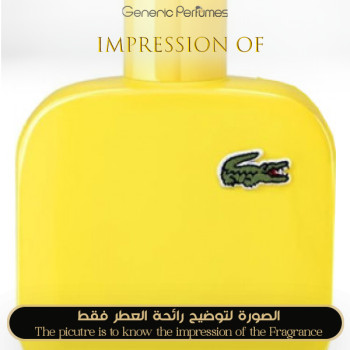 Inspired Lacoste - Eau de L.12.12 Yellow (Jaune) for Man
