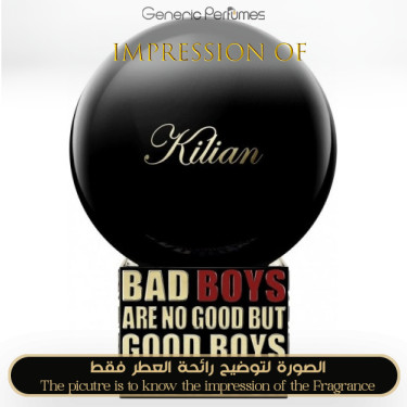 Inspired Kilian -Bad Boys Are No Good But Good Boys Are No Fun for Unisex A+ Inspired Kilian -Bad Boys Are No Good But Good Boys Are No Fun for Unisex A+