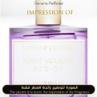 Zarkoperfume - Purple MOLéCULE 070.07 Unisex - A+ Zarkoperfume - Purple MOLéCULE 070.07 Unisex - A+