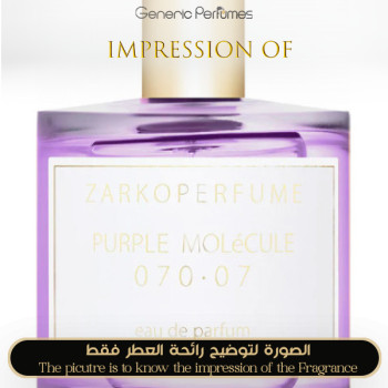 Inspired Zarkoperfume - Purple MOLéCULE 070.07 Unisex - A+