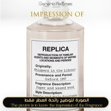 Inspired Maison Martin Margiela - Whispers in the Library for Unisex - A+ Inspired Maison Martin Margiela - Whispers in the Library for Unisex - A+