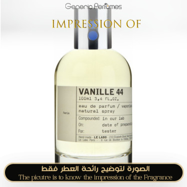 Inspired Le Labo - Vanille 44 for Unisex Inspired Le Labo - Vanille 44 for Unisex
