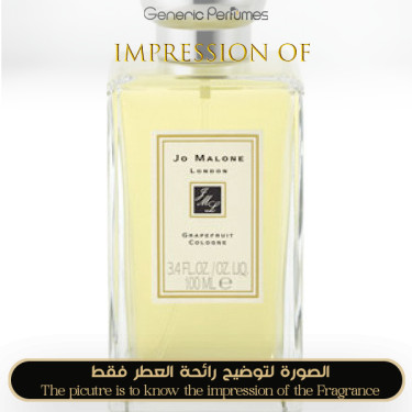 Inspired Jo Malone London - Grapefruit for Unisex - A+ Inspired Jo Malone London - Grapefruit for Unisex - A+
