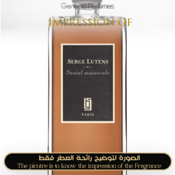 Inspired Serge Lutens - Santal Majuscule Unisex A+