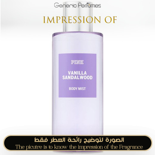 Inspired Victoria Secret - Pink Vanilla Sandalwood for Unisex - A+ Inspired Victoria Secret - Pink Vanilla Sandalwood for Unisex - A+