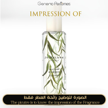 Inspired Jo Malone London - Willow & Amber for Unisex - A+ Inspired Jo Malone London - Willow & Amber for Unisex - A+
