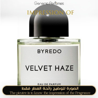 Inspired Byredo - Velvet Haze for Unisex Inspired Byredo - Velvet Haze for Unisex