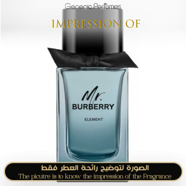 Inspired Burberry - Mr. Burberry Element men Inspired Burberry - Mr. Burberry Element men