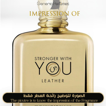 Giorgio Armani - Stronger With You Leather for Man A+