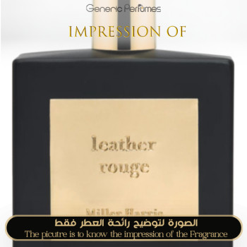Inspired Miller Harris - Leather Rouge for Unisex A+
