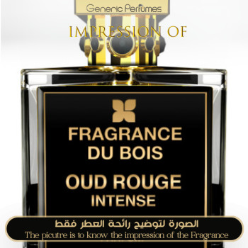 Inspired Fragrance Du Bois - Oud Rouge Intense for Unisex - A+