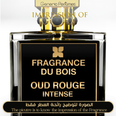 Inspired Fragrance Du Bois - Oud Rouge Intense for Unisex - A+