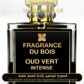 Inspired Fragrance Du Bois - Oud Vert Intense for Unisex - A+
