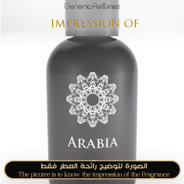 Inspired tfk - Arabia for Unisex - A+ Inspired tfk - Arabia for Unisex - A+