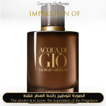 Inspired Giorgio Armani - Acqua Di Gio Absolu Instinct for Man Inspired Giorgio Armani - Acqua Di Gio Absolu Instinct for Man