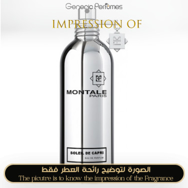 Inspired Montale - Soleil de Capri for Unisex - A+