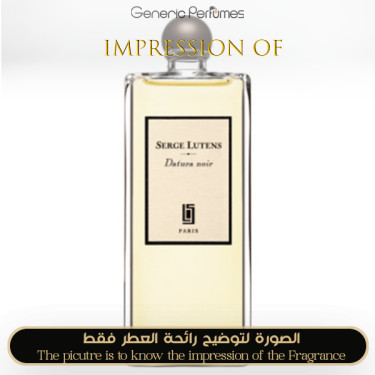 Inspired Serge Lutens - Datura Noir Unisex A+