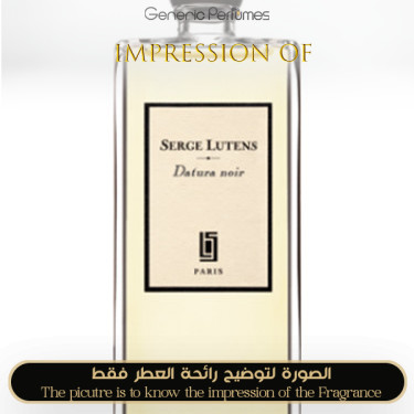 Inspired Serge Lutens - Datura Noir Unisex A+