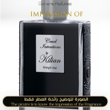Inspired Kilian - Cruel Intentions Temp Me for Unisex A++ Inspired Kilian - Cruel Intentions Temp Me for Unisex A++