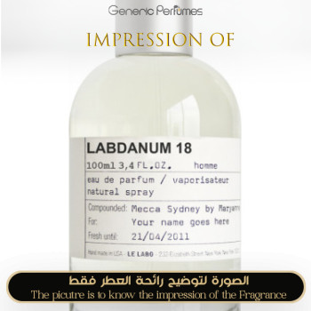 Inspired Le Labo - Labdanum 18 Unisex - A+