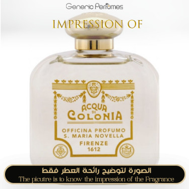Inspired Santa Maria Novella - Acqua di Colonia for Unisex - A+ Inspired Santa Maria Novella - Acqua di Colonia for Unisex - A+