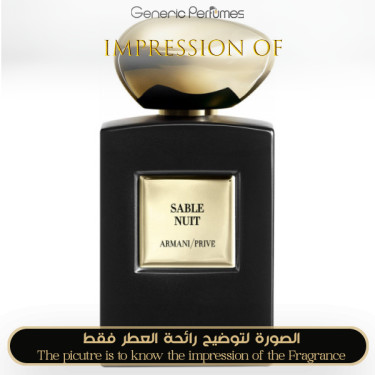 Inspired Giorgio Armani - Sable Nuit Unisex A+ Inspired Giorgio Armani - Sable Nuit Unisex A+