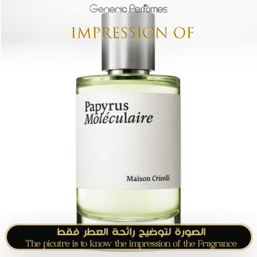 Inspired Maison Crivelli - Papyrus Moleculaire High Quality - A++ Inspired Maison Crivelli - Papyrus Moleculaire High Quality - A++