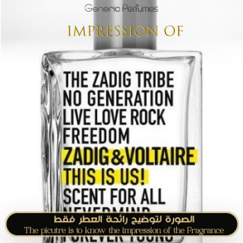 Inspired Zadig & Voltaire - This is Us for Unisex - A+
