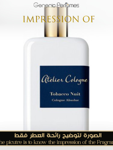 atelier cologne tobacco nuit collection rare Atelier Cologne - Tobacco Nuit for Unisex