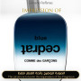 Inspired Comme des Garcons - Blue Cedrat for Unisex - A+