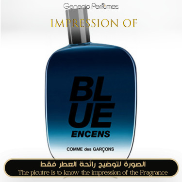 Inspired Comme des Garcons - Blue Encens for Unisex - A+ Inspired Comme des Garcons - Blue Encens for Unisex - A+