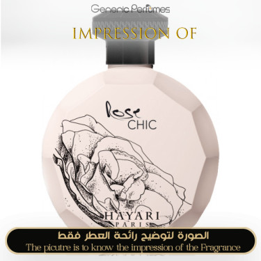 Inspired Hayari Parfums - Rose Chic for Unisex - A+ Inspired Hayari Parfums - Rose Chic for Unisex - A+