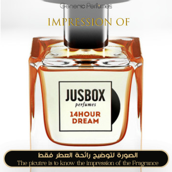 Jusbox perfumes - 14Hour Dream for Unisex - A+
