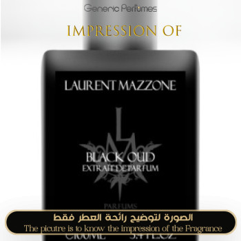 Inspired Laurent Mazzone - Black Oud for Man - A+