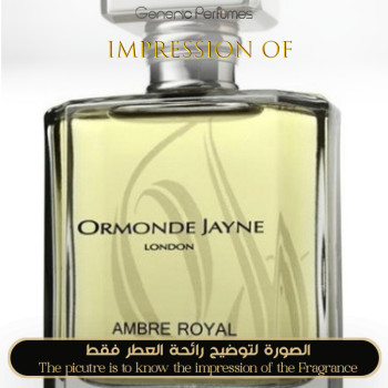 Inspired Ormonde Jayne - Ambre Royal Unisex - A+